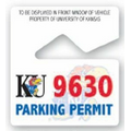 Rectangle Parking Permit (2.75x3")